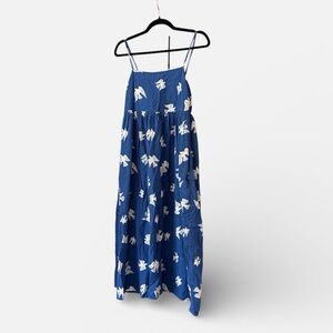 Hanna Andersson Blue Bird Print Dress